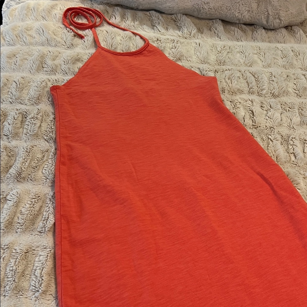 LNA Red Sleeveless Dress